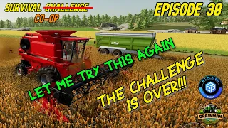 ***RE-UPLOAD*** TIME TO SPLIT AND GO OUR OWN WAY!🛣️🚜| SURVIVAL CHALLENGE CO-OP | FS22 - EPISODE 38