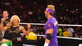 Zack Ryder vs. The Great Khali  - Raw Roulette WWE Karaoke Challenge: Raw, Jan. 28, 2013
