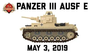 Panzer III Ausf. E - Custom Military Lego