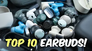 The Top 10 BEST True Wireless Earbuds You Can Buy RIGHT NOW! Sony, Bose, JLab & MORE! 🏆 (2023)