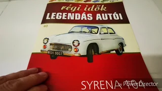 Deagostini/Régi idők legendás autói/40.szám Syrena 104 /