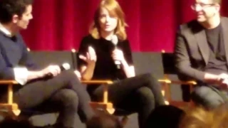 Emma Stone her chemistry w/ Ryan Gosling and the auditioning process