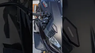 Stunning APRILIA RSV4 1100 Factory with SC PROJECT CR-T Exhaust Sound #aprilia #rsv4 #shorts #2023