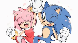 The ULTIMATE Sonamy Compilation! (Sonic Comic Dub)