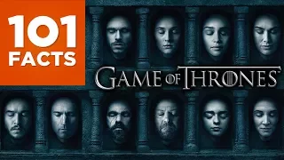 101 Facts About Game Of Thrones