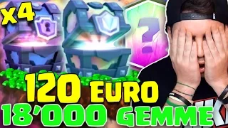 HO SPESO 120€ PER 1 BAULE LEGGENDARIO E 4 SUPER MAGICI E HO TROVATO... - CLASH ROYALE ITA