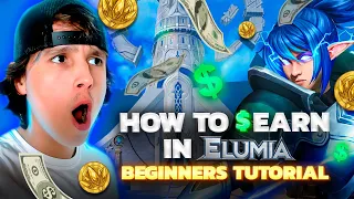 Legends Of Elumia - How to earn $ playing! How to get started Beginners Guide Tutorial