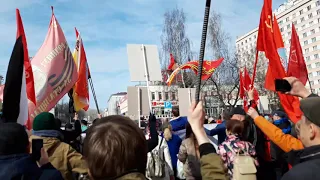 Протестное шествие в Архангельске