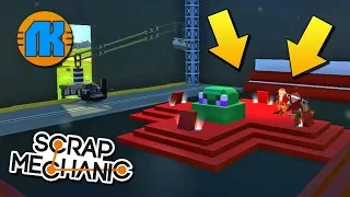 СТРОИМ КРУТУЮ СТУДИЮ ДЛЯ ДЕБАТОВ !!! STREAM по Scrap Mechanic !!!