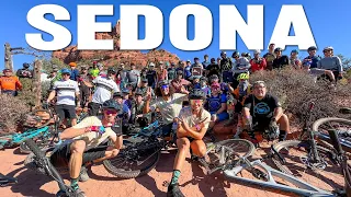 We Went To The Sedona Mountain Bike Festival! (Hog Heaven Trail)