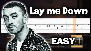 Sam Smith - Lay Me Down - Guitar tutorial (TAB)