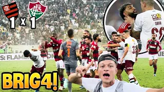 GABIGOL EXPULSO E MUITA TRETA NO FLA FLU!! Flamengo x Fluminense