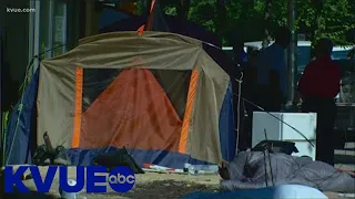 Crews clear tents at Austin City Hall, arrest 7 | KVUE