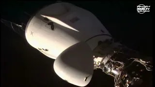 SpaceX Crew-7 hatch closure