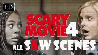 Scary Movie 4 || All Saw Scenes in HD (Without Music)