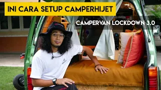 Daihatsu Hijet Campervan setup