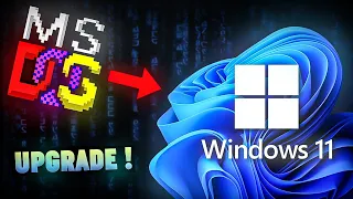 Upgrading From MS-DOS to Windows 11 on Actual Hardware!