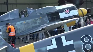 Warbirds starting up ~ Awesome aircraft starting their engines