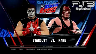WWE 2K17 PS3 - Stardust VS Kane [2K][mClassic]
