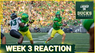 REACTION: Oregon comfortably beats Hawaii 55-10 as Colorado looms | Oregon Ducks Podcast