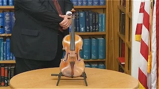 Скрипку Страдивари вернули через 35 лет после кражи (новости)