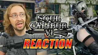 MAX ~post~ REACTS: 2B Reveal - Soul Calibur VI