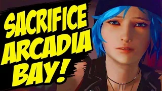 Life is Strange Episode 5 ALTERNATE ENDING / CHOICE SACRIFICE ARCADIA BAY