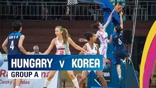 Hungary v Korea - Group A - 2014 FIBA U17 World Championship for women