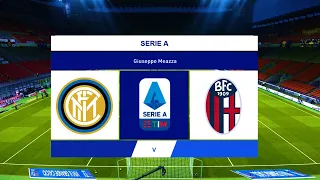 eFootball PES 2021 | Inter vs Bologna - Serie A TIM 20-21 Matchday 10 | Gameplay PC