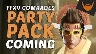 FFXV Comrades - Party Pack DLC Coming June 5th 2018! Bro Masks inbound