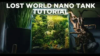 How to make your own LOST WORLD nano tank - STEP BY STEP TUTORIAL