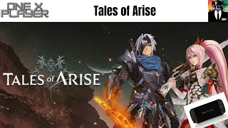 ONEXPLAYER I7 1165g - Tales of Arise (Low, 60fps and High ~40fps)