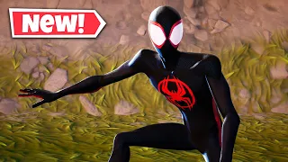 NEW SPIDER-MAN (MILES MORALES) Skin Gameplay In Fortnite!