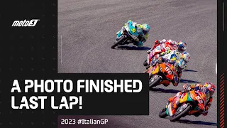 The brilliant five-bike battle for Moto3™ victory! ⚔️ | 2023 #ItalianGP