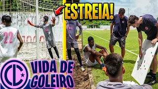 MINHA ESTREIA COMO JOGADOR PROFISSIONAL! - (SERIE: VIDA DE GOLEIRO) Ep7