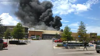 Walmart on fire