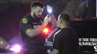 HPD Patrol Vehicle Hit By Possible Drunk Driver | Houston