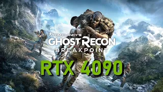 RTX 4090 4K Benchmark Tom Glancy's Ghost Recon Breakpoint