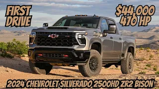 2024 Chevrolet Silverado 2500HD ZR2 Bison First Drive Review: Doing The HD Dance