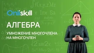 АЛГЕБРА 7 класс : Умножение многочлена на многочлен | Видеоурок