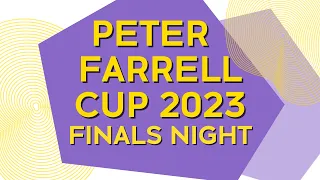 Peter Farrell Cup 2023 FINALS!