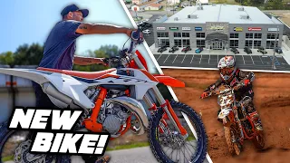 Picking Up Tate’s New Bike! New Mountain Motorsports Shop | Vurb Classic Practice Day