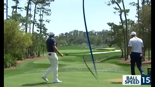 Bryson DeChambeau & Lee Westwood Disastrous Tee Shots On Hole 4 | The Players Championship