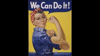 WWII Womanpower and Newsreels Rosie the Riveter Women At Work