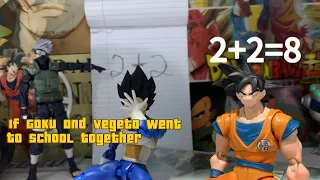 If Goku and Vegeta went to the same school!?!!