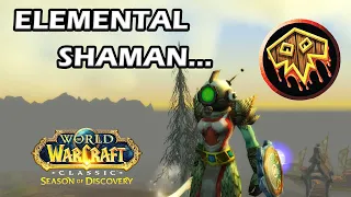 Elemental Shaman Lvl 50 World PvP⚡ | WoW Season of Discovery
