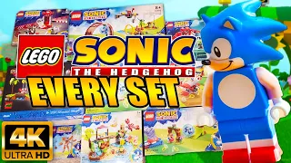 EVERY LEGO SONIC SET EVER MADE REVIEWED IN 1 VIDEO - Sonic Lego Showcase & Collection 4K