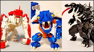 LEGO Kaiju Collection (Godzilla, Pacific Rim and custom)