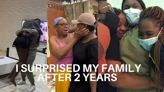 I SURPRISED MY FAMILY AFTER 2 YEARS