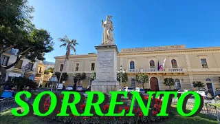 ✨️ Sorrento,  Italy 2024 ✨️🇮🇹  [ 4K HDR ]  Walking Tour  #travel  #italy   #walkingtour